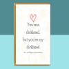Funny Anniversary Card - Personalised inside - For Him or For Her - For boyfriend, husband, girlfriend, wife on your anniversary - Blank inside