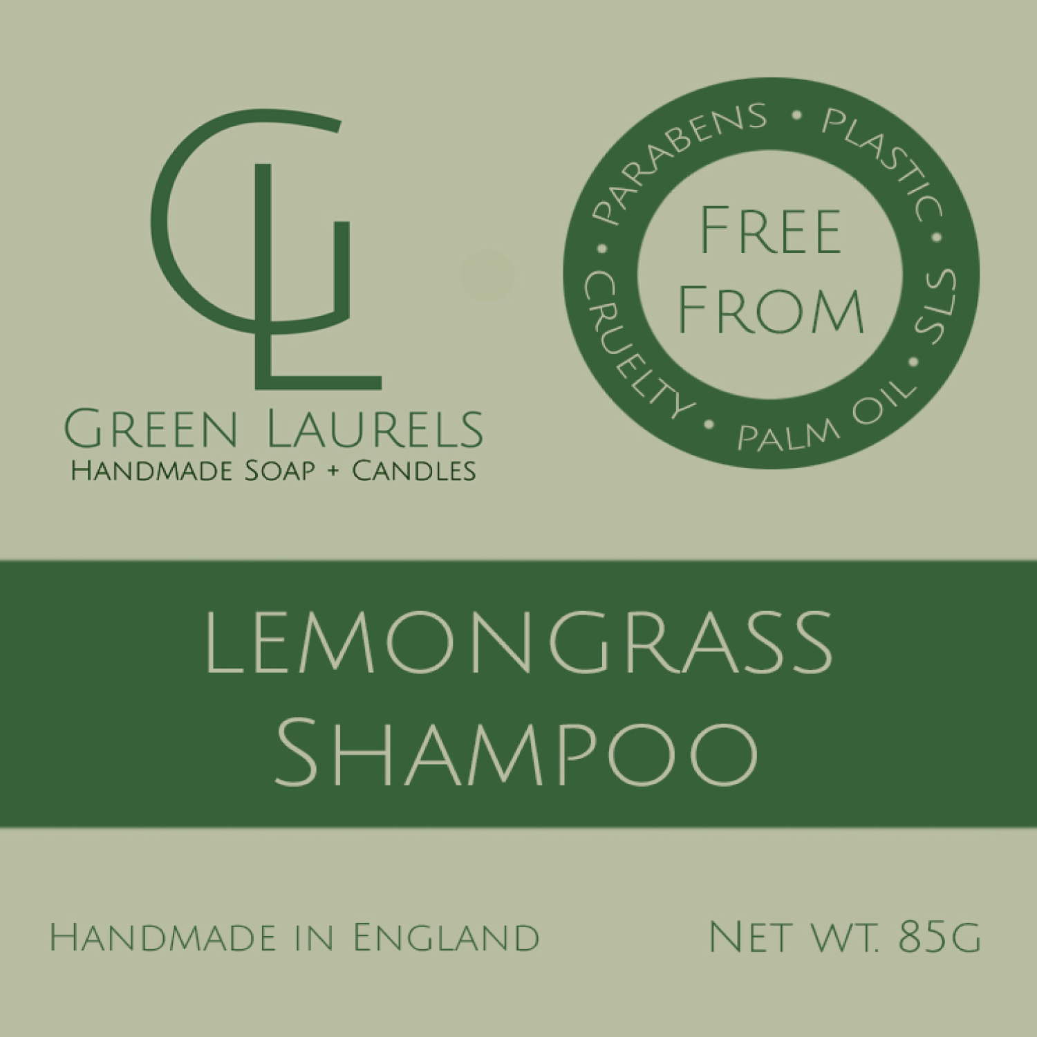 Shampoo Bar for Normal - Oily hair - Lemongrass