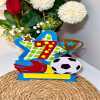 Handmade Personalised Football Cake Topper