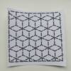 Square Washable Sashiko Transfers | Removable Mending Transfers