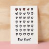 4th Wedding Anniversary Card For Wife Anniversary Card for Husband or Boyfriend Anniversary Card For Girlfriend Forth Anniversary Four Year - Small (4x6) / Blank Message