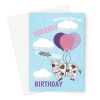 Happy Birthday Card - Funny Cow - A5 Greeting Card - A5 Portrait - 1 Card