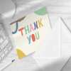Printed Thank You / Note Postcards Multicoloured Fancy with Envelope | A6 Size Format | Small Business, Gifts, Events - Squared (No Env) - 8
