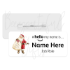 #hello my name is... Name Badge - Santa & His Sack