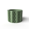 The Arven Planter Pot with Drainage Tray & Stand Included - Black - 3"