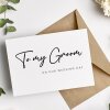 To My Grrom - We're Getting Married Groom Wedding Day Card, Husband Card For Groom, Love Card, To My Husband, To My Wife, To My Fiancé - A6 - 4.1″ x 5.8″ - Add a Message