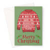 OCD Christmas Jumper Card - A5 Portrait - 1 Card