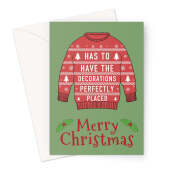 OCD Christmas Jumper Card