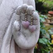 Lepidolite Earrings - Reduce Stress