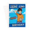 Grandson Birthday Card - Anime Boy - A5 Portrait - 1 Card