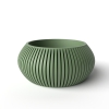 The Torme Planter Pot with Drainage Tray & Stand Included - Black - 3"