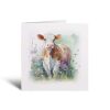 Notelet Card of a Cow For Anyone Any Occasion Card For Her or For Him Card For Birthday or Easter Card Thank You Card - Square (6x6) / Blank Message