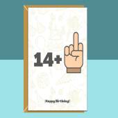 Funny 15th Birthday Card - Personalised - For Him or Her - Ideal for Brother, Sister, Nephew or Niece turning 15 years old