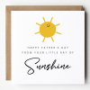 Happy Fathers Day Little Ray of Sunshine Card