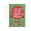 OCD Christmas Jumper Card - A5 Portrait - 1 Card