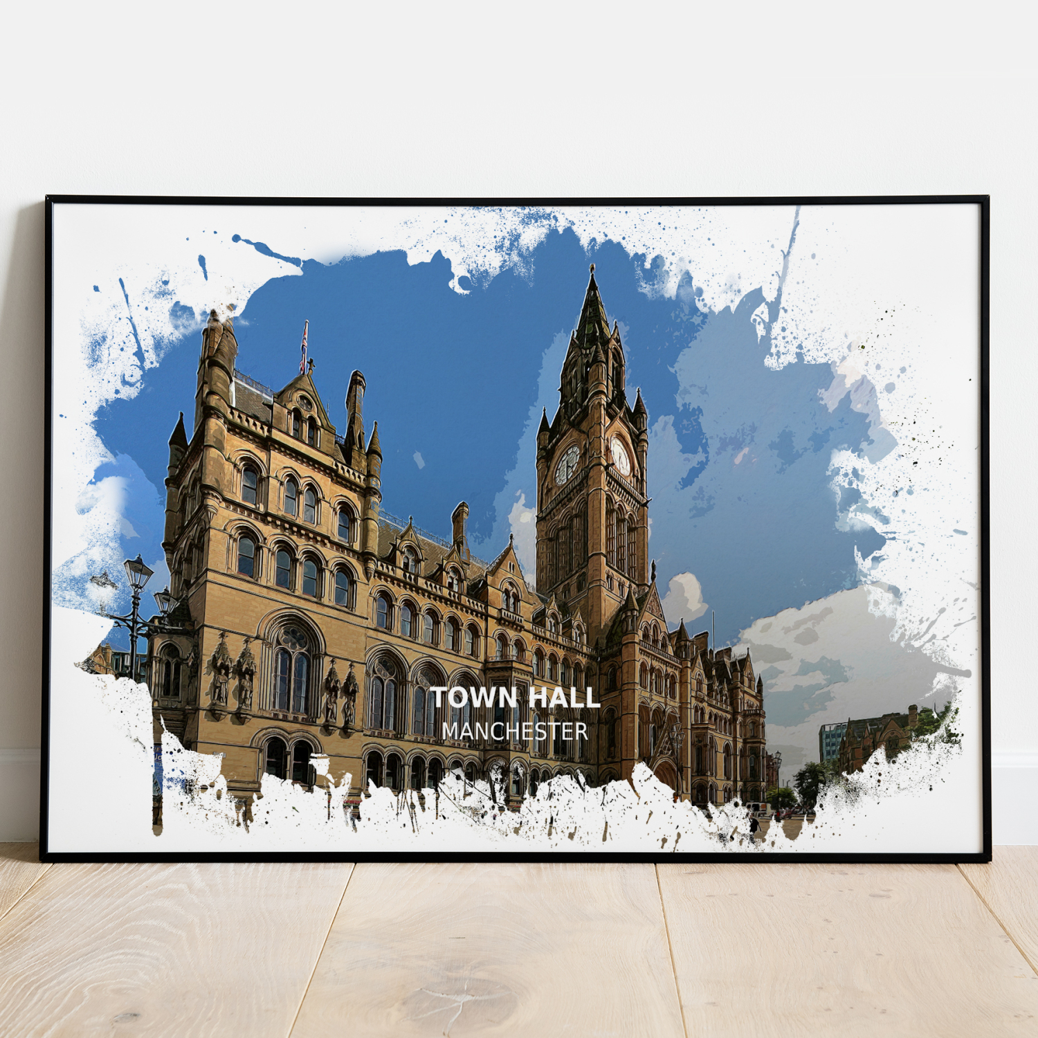 Town Hall - Manchester - Print - A4 - Standard - Print Only
