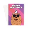 Chow Chow Dog Birthday Card - A5 Portrait - 1 Card