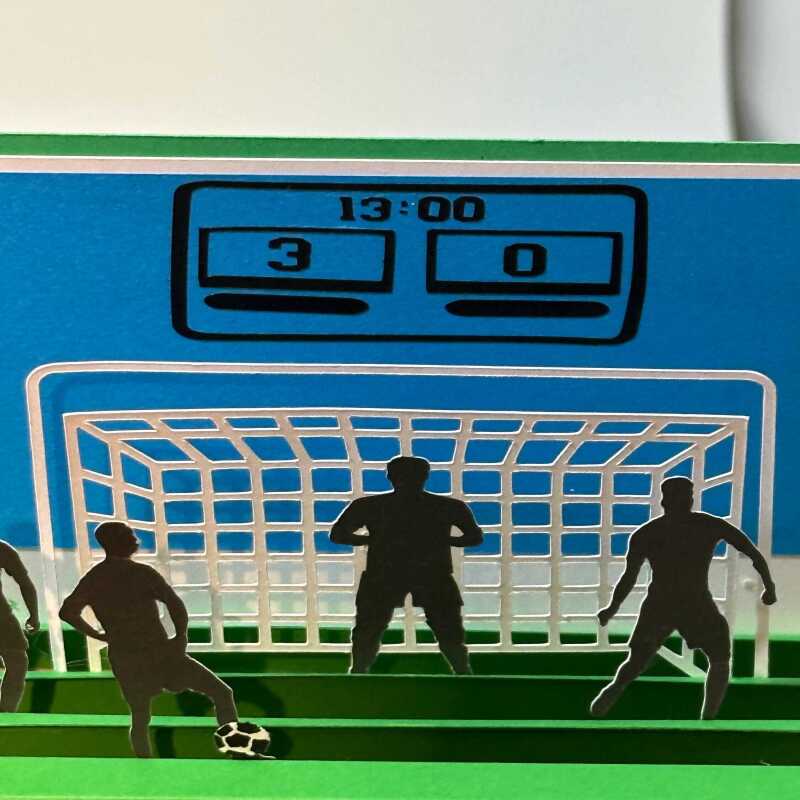 Surprise the Sports lover in your Life with a Handcrafted Football Pull Tab Card