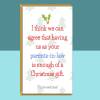 Funny Christmas Card for Daughter-in-law or Son-in-law - Can be Personalised - Perfect Xmas Card for Son in law or Daughter in law - Blank inside