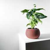 The Surno Planter Pot with Drainage Tray & Stand Included