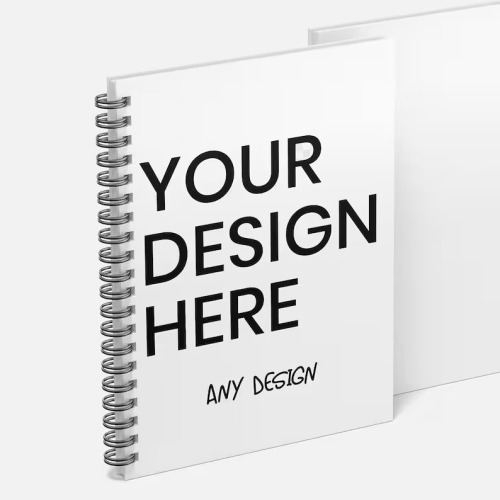 Custom Logo A5 Notebook - Personalised Design Notebook