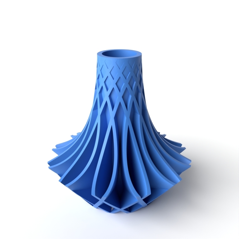 The Kiva Vase, Modern and Unique Home Decor for Dried and Preserved Flower Arrangement - Black
