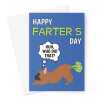 Funny Father's Day Card From The Dog - Farting Frenchie - A5 Portrait - 1 Card