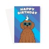 Cockapoo Dog Birthday Card - A5 Portrait - 1 Card
