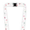 Double Breakaway Lanyard - Pretty Pink Florals