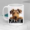 Personalised Dog Breed & Name Design Ceramic Mug