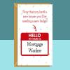 Funny New House Card - House Warming - New Home - Mortgage Wanker - Ideal for those moving into their new house