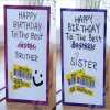Hilariously Funny Reduction Brother/Sister Birthday Card - Brother crossed out