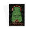 Funny Gamer Birthday Card, T-Rex Dinosaur - A5 Portrait - 1 Card