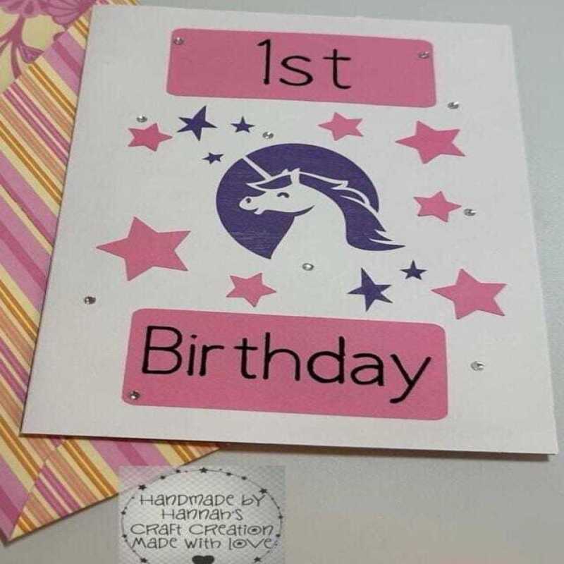 Magical Unicorn Surprise: Handcrafted Pop Up Greeting Card