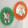 Personalised Lion King Cake Topper,Lion King Party,Lion King Centrepiece  - Age rosette