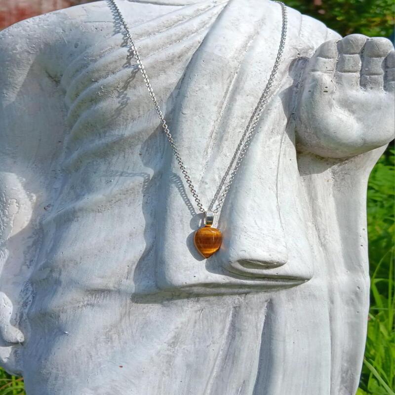 Gold Tiger's Eye Necklace - Boost Confidence