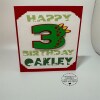 Roar-some Jurassic Birthday Surprise: Handcrafted Pop Up Dino Card