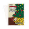 Best Christmas Gift From Her Greeting Card - A5 Portrait - 1 Card