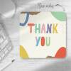 Printed Thank You / Note Postcards Multicoloured Fancy with Envelope | A6 Size Format | Small Business, Gifts, Events - Squared (No Env) - 8