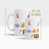 Personalized Dinosaur Mug for Toddlers and Young Paleontologists - Fun Dino Lover Gift - Childs (6oz)