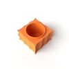 The Averth Planter Pot with Drainage Tray & Stand Included - Matte Dark Green - 3"