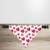 Heart Print Dog/Puppy Bandana - Small - 12x17cm (Strap: 25cm - 40cm)
