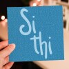 Si thi Yorkshire dialect, Yorkshire phrase, funny, goodbye, leaving, new job, I'll miss you, colleague card (Size A6/A5/A4/Square 6x6") - A6: Single card - Blue