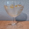 Hand Painted Gold Effect Prosecco Champagne or Prosecco Flutes Glasses