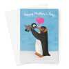 Cute Penguin Mother's Day Card - A5 Portrait - 1 Card