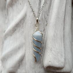 Angelite Necklace - Peace