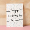 Birthday Card For Her Card For Friend Birthday Card For Him Card For Dad Birthday Card For Brother or Sister Birthday Card For Mum - Large (5x7) / Blank Message