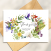 Thank You Cards, Wedding Thank You Cards, Eucalyptus Thank You Card - Personalised, Thank you wedding guest cards, Eucalyptus wedding cards - A6 - 4.1" x 5.8"