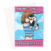 Anime Loving Niece Birthday Card - A5 Portrait - 1 Card