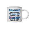 Funny 18th Mug For A Brother | Brother Birthday Gift - Default Title